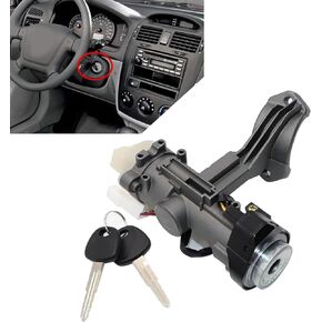 Ignition Lock Cylinder Switch Assembly with Key Compatible with Kia Spectra 2004 2005 2006 2007 2008 2009