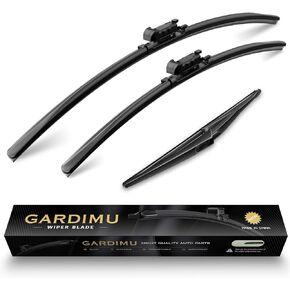 3 wipers Replacement for 2020 2021 2022 2023 Mercedes-Benz GLC 300 AMG GLC 43 63 Windshield Wiper Blades Original Equipment Replacement - 22"/22"/12" (Set of 3)