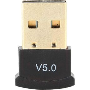 USB Bluetooth 5.0 Adapter Low Power Wireless Audio Music Stereo Receiver for TV Computer Laptop