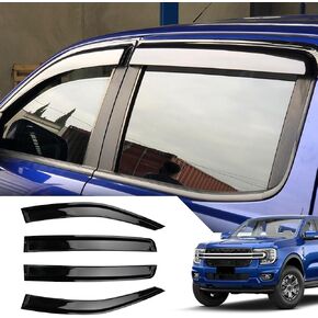 Auto Window Visors Rain Guards Shield, Window Vent Visors Shades Wind Deflectors for Toyota Hulix SR5 Daul Cab M70 M80 2015-2020 in Kuwait