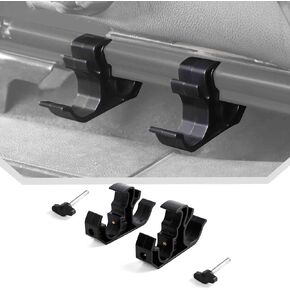Flashlight Holder Bracket Mount for Jeep Wrangler Compatible with 2018-2023 Jeep Wrangler JL Unlimited 4-Door & 2020-2023 Jeep Gladiator JT
