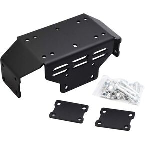 Dasen Winch Mount Plate kit - Compatible with 2015-2023 Honda Pioneer 500 & 2021-2023 Honda Pioneer 520 Come with Complete Installation Instructions