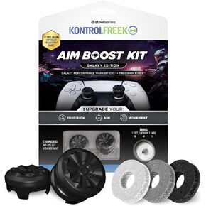 KontrolFreek Aim Boost Kit for Playstation 5 (PS5) and Playstation 4 (PS4) Controller | Includes Performance Thumbsticks and Precision Rings | Black Galaxy Edition in Kuwait