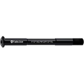 Thread Pitch 1.5mm Bicycle Hub Thru Axle Adapter Boost Forks Quick Release (12mm x 117/120/121/123/126/128/130/135/142/157/162/165/168/171/175/177/181mm)
