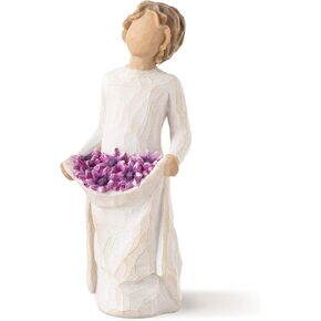 Willow Tree Simple Joys, You're Simply a Joy in My Life, A Gift to Celebrate Friendships, for Those Who Love Flowers, Sculpted Hand-Painted Figure
