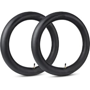 Heavy-Duty 2.75/3.00-16 Inner Tube 80/100-16 Motorcycle Tubes with TR4 Straight Valve Stem Replacement for XR 75 80 CRF 80F Dirt Bike ATV Off Road Motorcycle 2-Pack