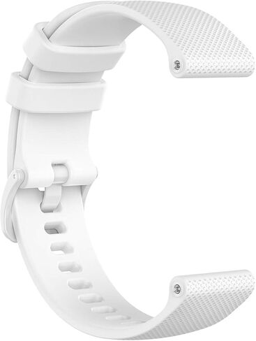 سوار معصم رياضي بديل من السيليكون متوافق مع Garmin Venu، vivomove3، vivomove Luxe، vivomove Style، vivomove HR، vivoactive3 Music، forerunner245music/645music (أسود) in Saudi Arabia