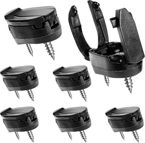 Prasacco 6 Pcs Golf Ball Picker Upper Golf Ball Retriever Foldable Golf Ball Claw Grabber Pickup Tool Golf Accessories in Saudi Arabia