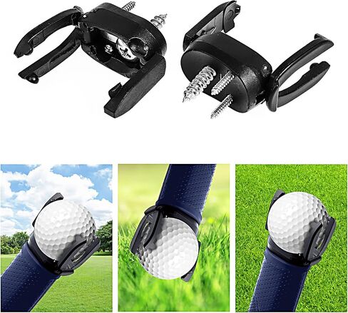 Prasacco 6 Pcs Golf Ball Picker Upper Golf Ball Retriever Foldable Golf Ball Claw Grabber Pickup Tool Golf Accessories in Saudi Arabia