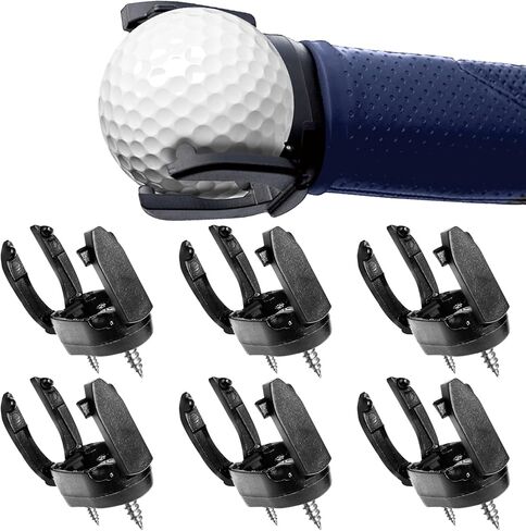 Prasacco 6 Pcs Golf Ball Picker Upper Golf Ball Retriever Foldable Golf Ball Claw Grabber Pickup Tool Golf Accessories in Saudi Arabia