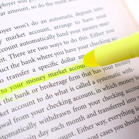 هايلايتر جل الكتاب المقدس من توهاند، قلم تلوين، قلم تحديد جاف، لا ينزف، أصفر، لوازم يوميات الكتاب المقدس، علامات الكتاب المقدس لعلامات التبويب in Kuwait