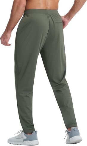 EZRUN Men's Joggers Stretch Athletic Workout Golf Pants Quick Dry Work Sweatpants Running Gym Hiking Track Pants in Saudi Arabia