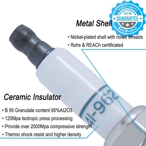 41-962 مجموعة شمعات الإشعال مكونة من 8 و9748HH أسلاك توصيل الإشعال متوافقة مع محركات LS2 LS3 LS4 LS7 Chevry Sliverado Suburban Avalanche/GMC Yukon SIERRA XL/Cadi Escalade 1999-2012 in Kuwait