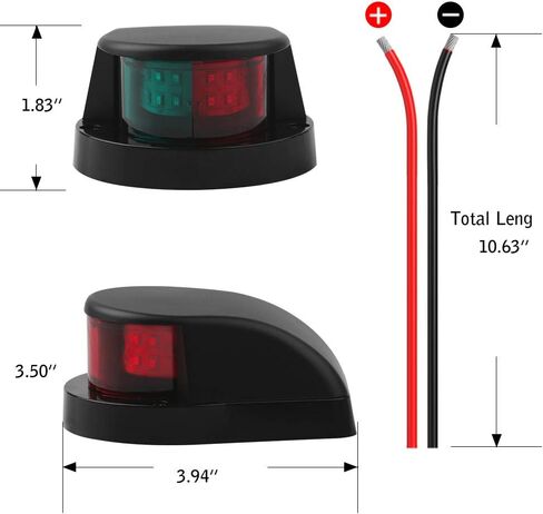 ضوء الملاحة بالقارب، ضوء القوس LED للقارب، أضواء الملاحة LED البحرية. ضوء أمامي مثالي للقارب للقوارب الصغيرة والعائمة in Kuwait