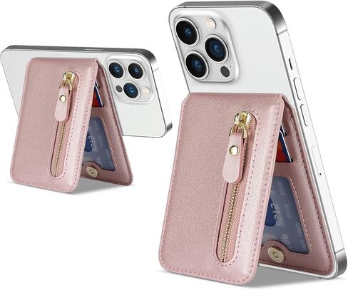 Cavor Compatible with Magsafe Wallet, Magnetic Wallet for iPhone, White in Kuwait