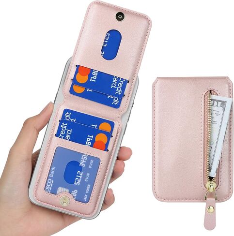 Cavor Compatible with Magsafe Wallet, Magnetic Wallet for iPhone, White in Kuwait
