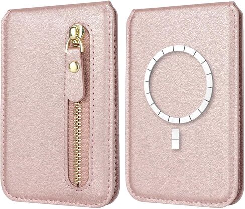 Cavor Compatible with Magsafe Wallet, Magnetic Wallet for iPhone, White in Kuwait