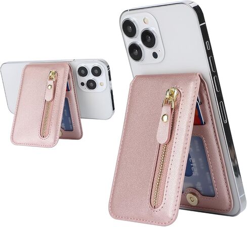 Cavor Compatible with Magsafe Wallet, Magnetic Wallet for iPhone, White in Kuwait