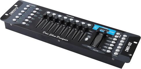 وحدة تحكم DMX 192 DMX 512 وحدة تحكم DJ Lights Controller Lighting Mixer Board DMX وحدة تحكم لأضواء DJ، عروض إضاءة الحفلات وحانات الديسكو وحانات النادي الليلي والرؤوس المتحركة in Kuwait