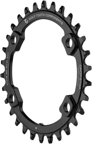 سلسلة سلسلة توقف السقوط 96BCD من Wolf Tooth لكرنك Shimano XT وXTR ذات 11 سرعة (32t، لـ M8000 XT) in Saudi Arabia