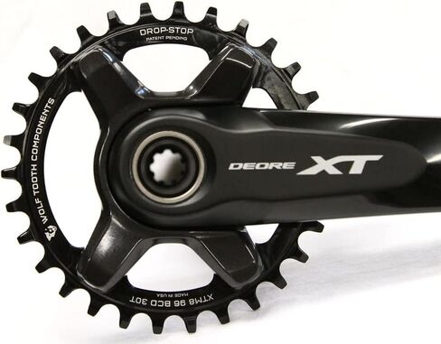 سلسلة سلسلة توقف السقوط 96BCD من Wolf Tooth لكرنك Shimano XT وXTR ذات 11 سرعة (32t، لـ M8000 XT) in Saudi Arabia