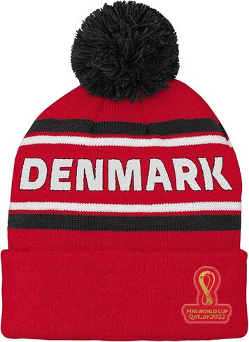 قبعة Outerstuff الرجالية من FIFA World Cup Country Premium Bobble Cuff Pom in Kuwait