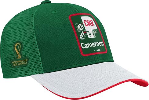 Outerstuff Boys' FIFA World Cup Contrast Mosaic Procrown Mesh Hat in Kuwait
