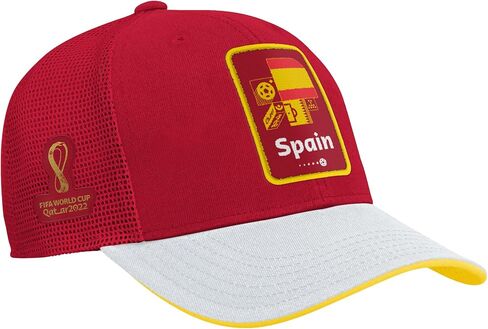 Outerstuff Boys' FIFA World Cup Contrast Mosaic Procrown Mesh Hat in Kuwait