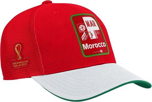 Outerstuff Boys' FIFA World Cup Contrast Mosaic Procrown Mesh Hat in Kuwait