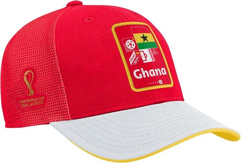 Outerstuff Boys' FIFA World Cup Contrast Mosaic Procrown Mesh Hat in Kuwait