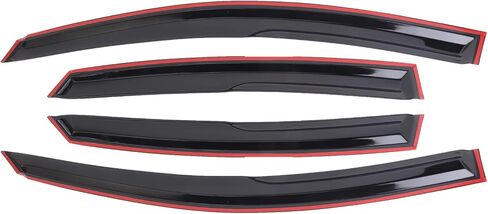 Duolctram 4PCS Window Visor Deflectors Rain Guards Replacement for 2013-2019 Nissan Sentra Sedan in Saudi Arabia