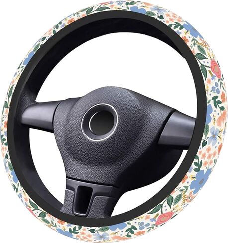 Astrology Sun Moon Celestial Steering Wheel Cover Auto Steering Wheel Protector Anti-Slip Breathable and Sweat Absorption Universal Car Accessories 15 inch Fit Auto SUV Sedan Vans Trucks in Saudi Arabia