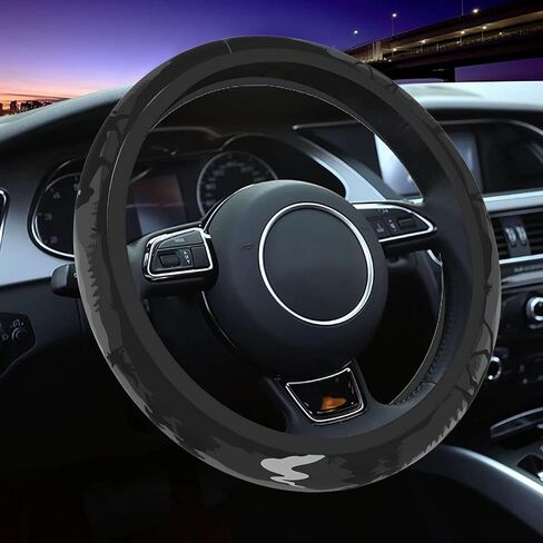 Astrology Sun Moon Celestial Steering Wheel Cover Auto Steering Wheel Protector Anti-Slip Breathable and Sweat Absorption Universal Car Accessories 15 inch Fit Auto SUV Sedan Vans Trucks in Saudi Arabia