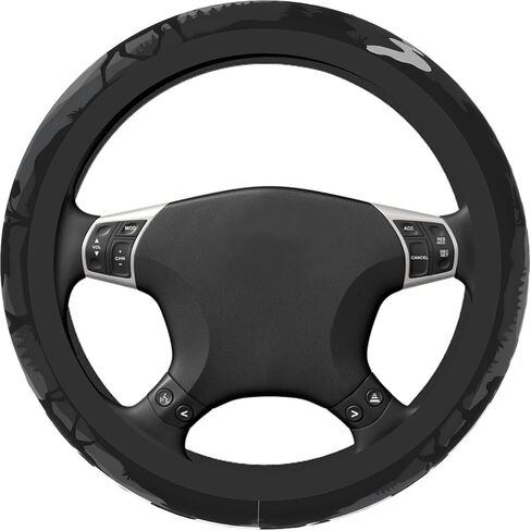 Astrology Sun Moon Celestial Steering Wheel Cover Auto Steering Wheel Protector Anti-Slip Breathable and Sweat Absorption Universal Car Accessories 15 inch Fit Auto SUV Sedan Vans Trucks in Saudi Arabia