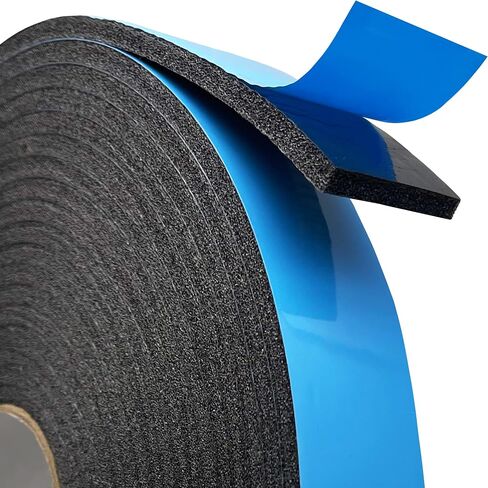 Self Adhesive Camper Mount Foam Tape 3/16in x 1 1/4in x 33ft for Truck Shells, RVs, Cars, Boats and Home. Helps Stop Vibrations, Scratches and Squeaks. Seal Around Air Conditioners, Doors and Windows in Saudi Arabia