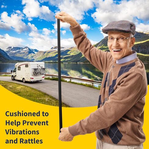 Self Adhesive Camper Mount Foam Tape 3/16in x 1 1/4in x 33ft for Truck Shells, RVs, Cars, Boats and Home. Helps Stop Vibrations, Scratches and Squeaks. Seal Around Air Conditioners, Doors and Windows in Saudi Arabia