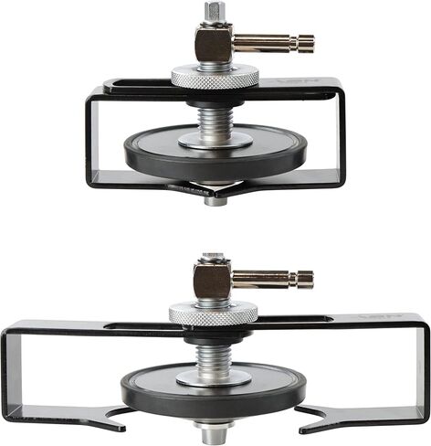 ABN Universal Master Cylinder Adapter Cap with Wings - Adjustable 1-2.7in Opening Pressure Brake Bleeder Kit Adapter Fits Various Vehicles for Easy Brake Fluid Changes in Saudi Arabia