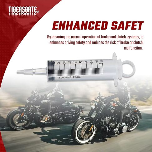 TIGERSGATE Brake-Clutch Fluid Bleeder Kit Universal Brake System Bleeding Tools for Harley in Saudi Arabia