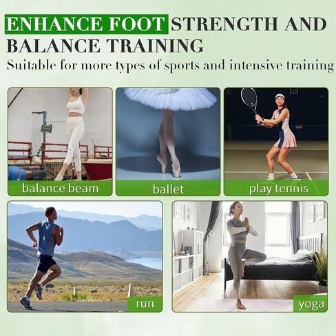 Ankle Foot Stretcher Ballet Balance Boards Single Leg Balance Trainer Ankle Sprain Relief for Plantar Fasciitis Relief Ankle Stabilizer Foot Strengthener Posture Corrector in Saudi Arabia