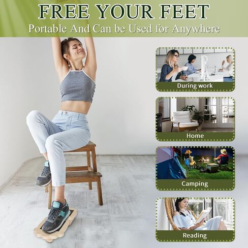 Ankle Foot Stretcher Ballet Balance Boards Single Leg Balance Trainer Ankle Sprain Relief for Plantar Fasciitis Relief Ankle Stabilizer Foot Strengthener Posture Corrector in Saudi Arabia