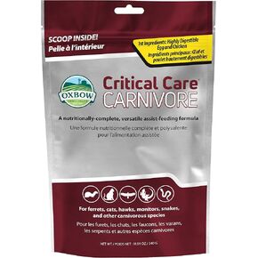 Oxbow Animal Health Critical Care, Carnivore, 70 Gram Bag