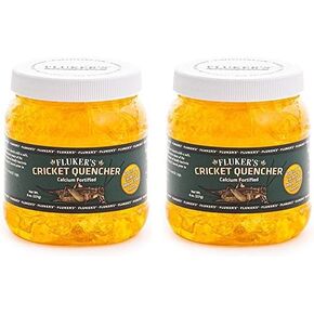 Fluker's Cricket Quencher Calcium Fortified, Easy to Use Gel Formula, 8 oz