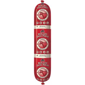 Redbarn Premium Food Doll Food ، شبه مهرج ، وصفة لحوم البقر - العلف الكامل للبروتين ، أو أعلى ، وعلاج التدريب ، أو حقيبة حبوب منع الحمل - وجبة متوازنة مع مكونات وظيفية - 4 رطل ، 8 لفات