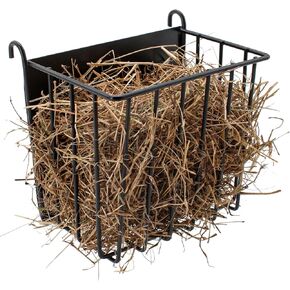 2PCS Rabbit Hay Rack with Heavy-Duty Metal Frame Rabbit Hay Holder for Cage - Rabbit Hay Feeder Guinea Pig Hay Feeder Bunny hay Feeder,for Rabbits Guinea Pigs Bunny Chinchillas -6.9x4.7x6.6 inch
