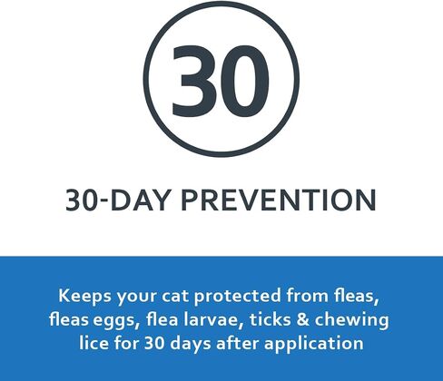 SENTRY Fiproguard for Cats, Flea and Tick Prevention for Cats (1.5 Pounds and Over), Includes 6 Month Supply of Topical Flea Treatments in Kuwait