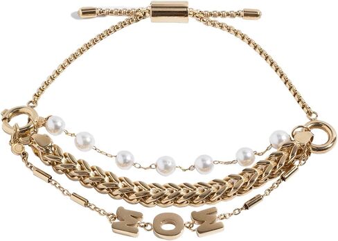 Alex and Ani AA753823SG، سوار Mom Infinity قابل للتعديل، ذهبي لامع، ذهبي، أساور in Saudi Arabia