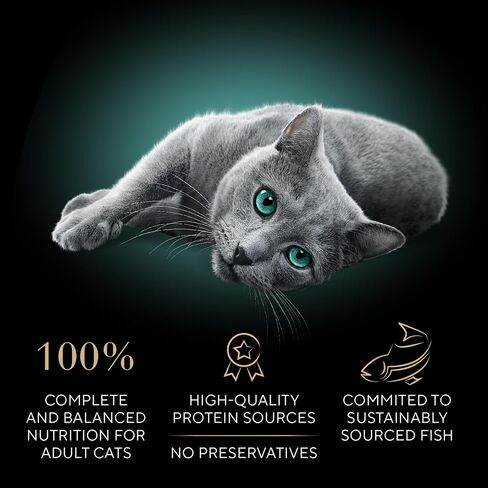 Sheba Perfect Portions Wet Cat Food Cuts in Gravy Variety Pack, Roasted Chicken Entree, With Sustainable Salmon, and Tender Turkey Entree, 2.6 oz. Twin-Pack Trays (24 Count, 48 Servings) in Saudi Arabia