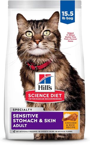 Hill's Science Diet Sensitive Stomach & Skin Dry Cat Food in Saudi Arabia