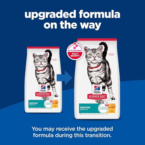 Hill's Science Diet Indoor, Adult 1-6, Easy Litter Box Cleanup, Dry Cat Food, Chicken Recipe, 15.5 lb Bag in Kuwait