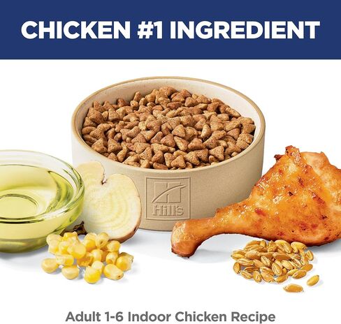 Hill's Science Diet Indoor, Adult 1-6, Easy Litter Box Cleanup, Dry Cat Food, Chicken Recipe, 15.5 lb Bag in Kuwait
